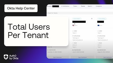Total Number of Users Per Tenant | Auth0 by Okta Support