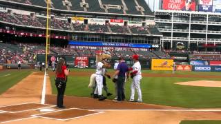 Full TCU's Gary Patterson throws out 1st pitch Update