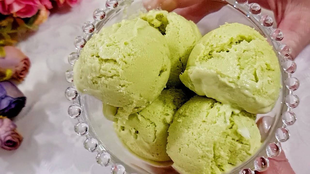 Одно из моих любимых мороженых! Мороженое из авокадо!