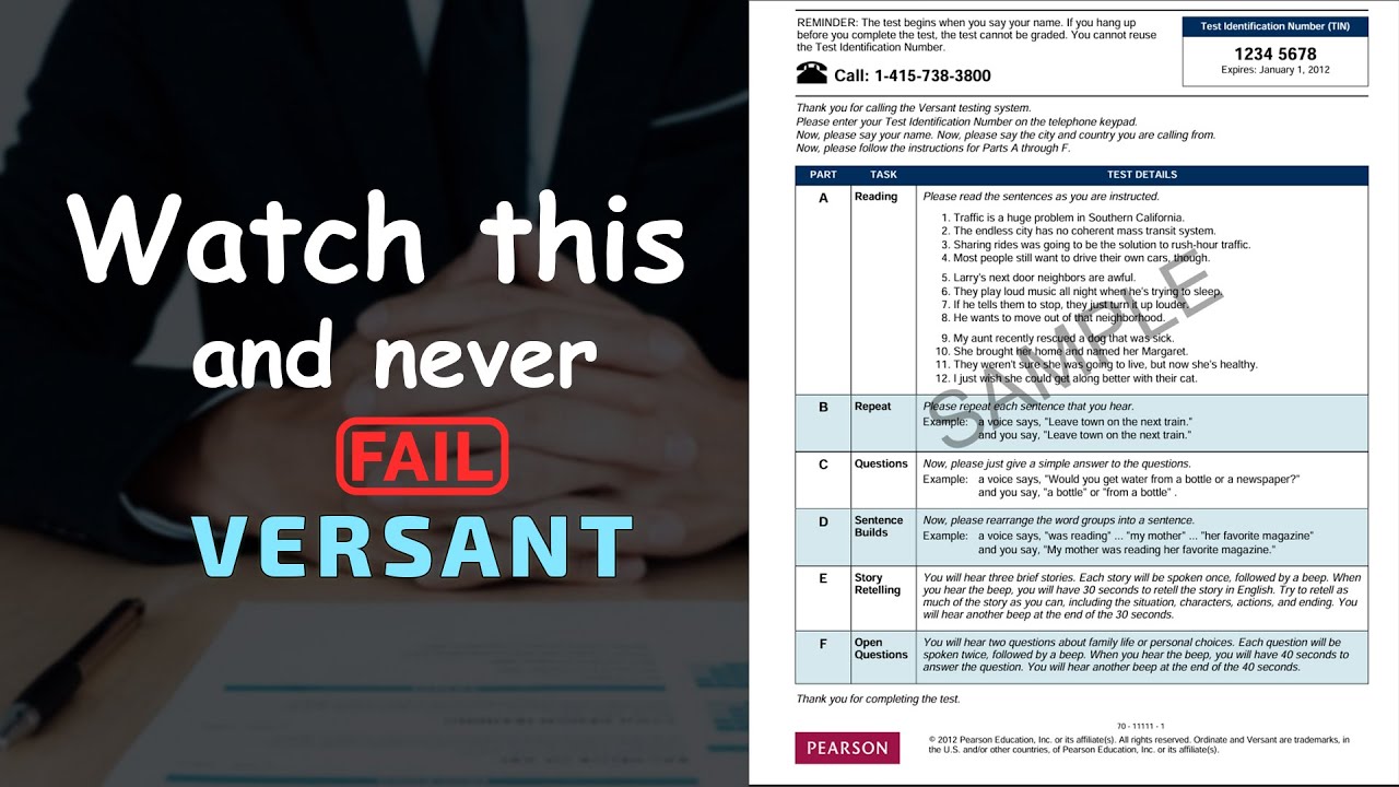 How To Pass VERSANT Test YouTube how-to-pass-versant-test-youtube