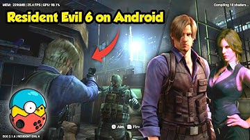 Resident Evil 6 (Switch) Gameplay Android - Egg NS emulator