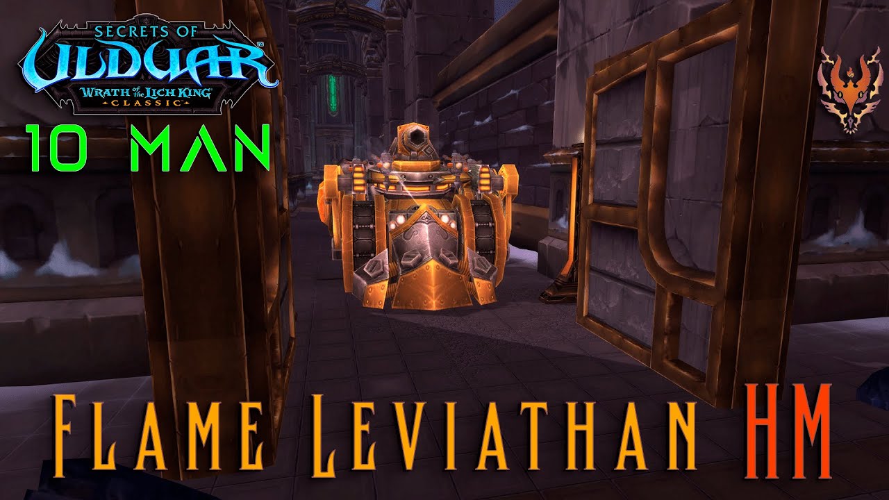 Flame Leviathan HM | Hard Mode | Salvaged Siege Engine POV | 