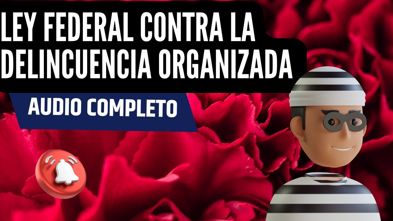 "Audio Completo Ley Federal Contra la Delincuencia Organizada 2023