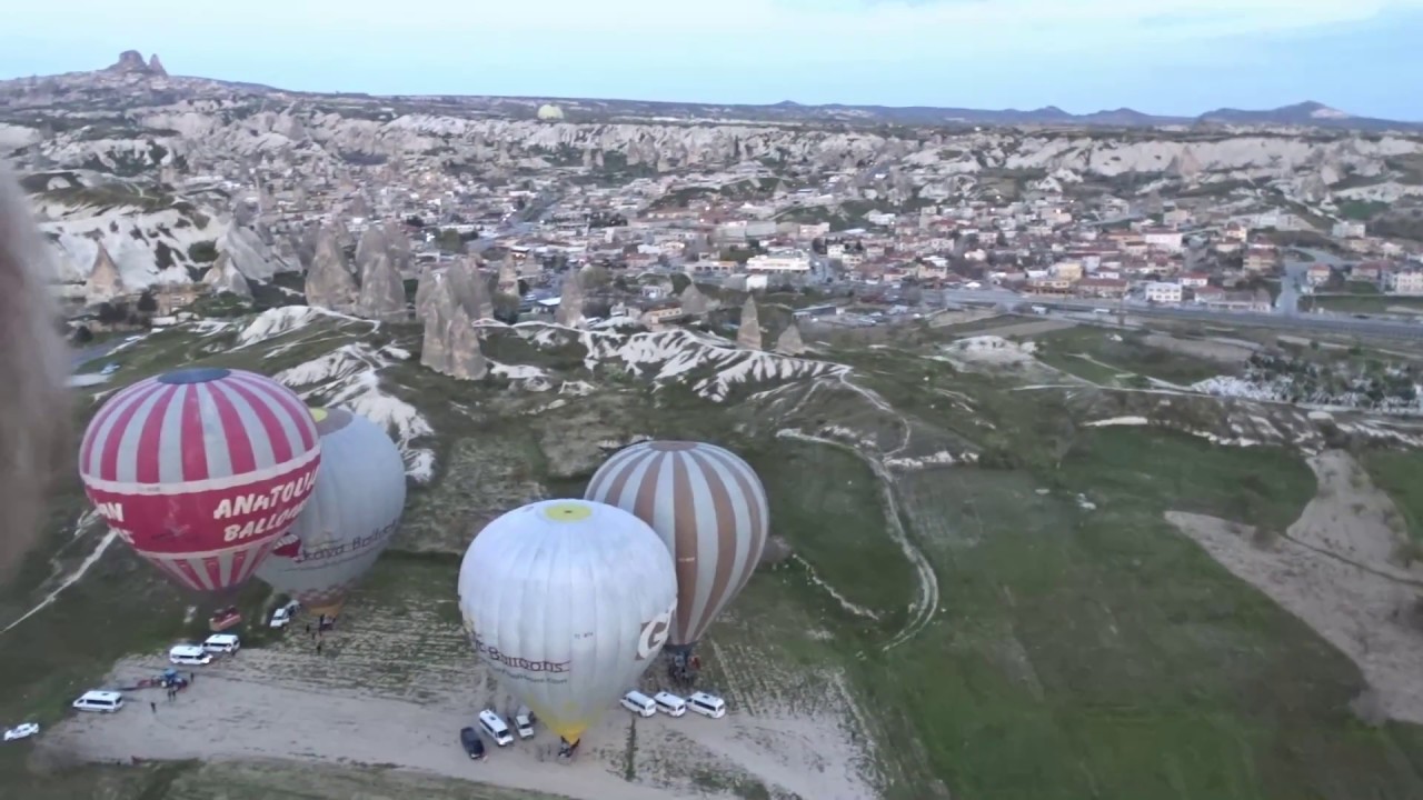 Ballonflug über Kappadokien im April 2015