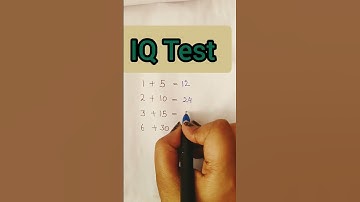 IQ Test || Tricky riddles || #shorts