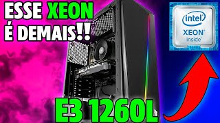 PC GAMER COM XEON E3 1260L RODANDO COD WARZONE ! (SURPREENDEU)