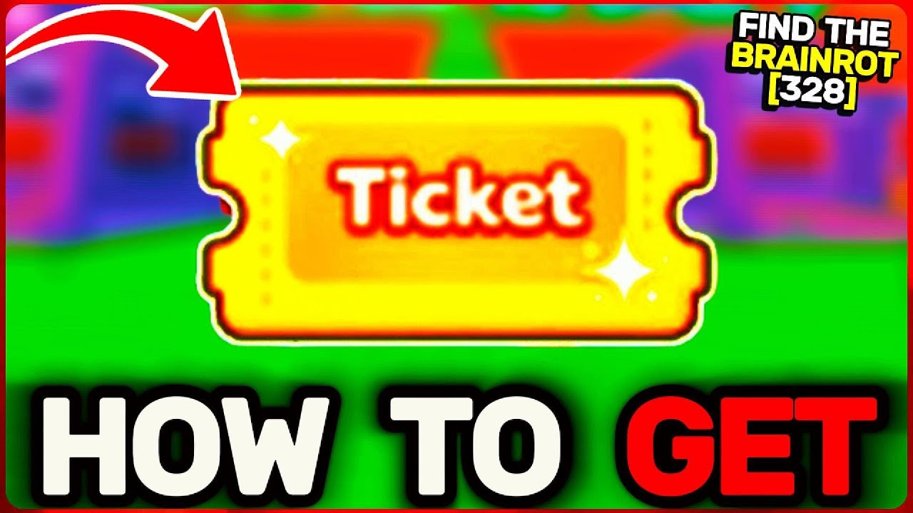 How To GET TICKETS in FIND THE BRAINROT [328] (Roblox) - YouTube