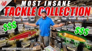 FOUND a Giant Tackle COLLECTION in BASEMENT! -Bassmaster Elite Mississippi River(TRAVEL)- UFB S2 E40