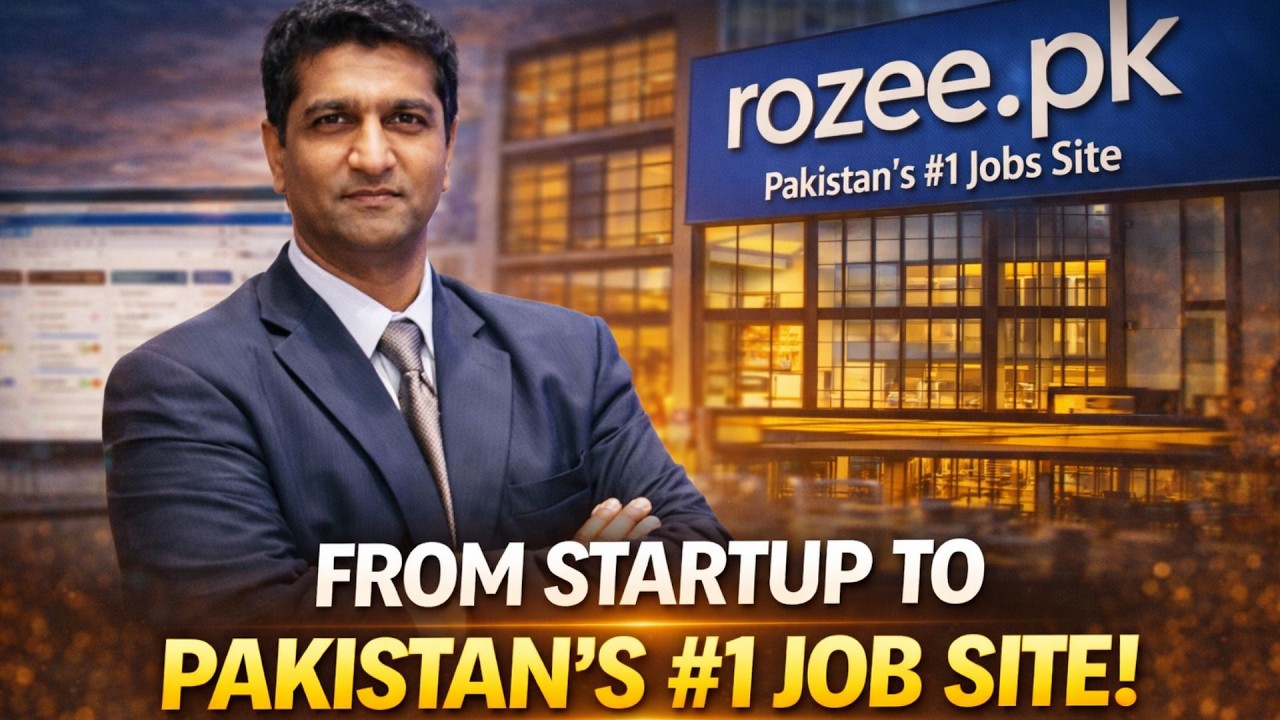 Pakistan Rozi Monis Rehman | How He Built Rozee.pk & Changed Pakistan’s Job Market ...