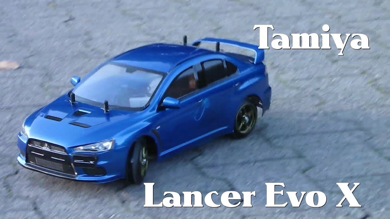 Tamiya // Mitsusbishi Lancer Evo X // 1:10 DF-03 Ra drift