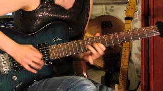 Video thumbnail of "Полина Седова - соло на конкурс гитаристов С. Евсюткина"