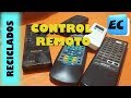 Reciclado y reparacion  del control remoto o mando a distancia