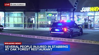 Multiple people hurt in stabbing at Jamaica Jerk Choice restaurant in south suburbs, police say