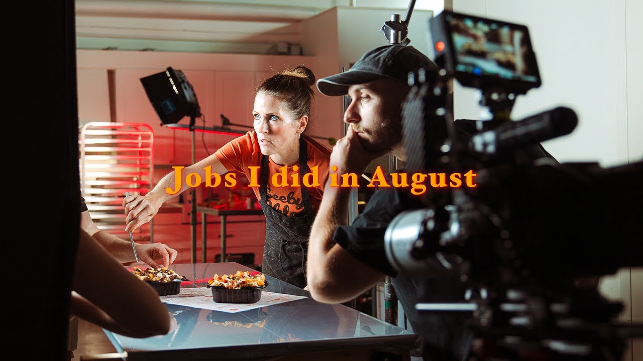 How Much Money I Made this Month as a Freelance Filmmaker | Jobs I did