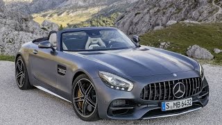 Mercedes AMG GT C Roadster Designo Selenit Grey Magno