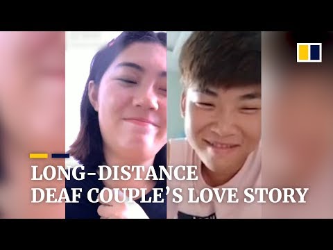 Long-distance deaf couple’s love story melts hearts in China