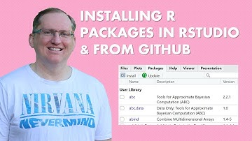 Installing R Packages in RStudio & from Github