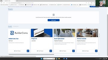 Construction Management Software: How To Change a Project or Job Status with BuilderComs