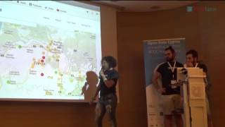 #OpenDataCy @CrowdHackathon: Team DataDivers with an open data tool identify drinkable water