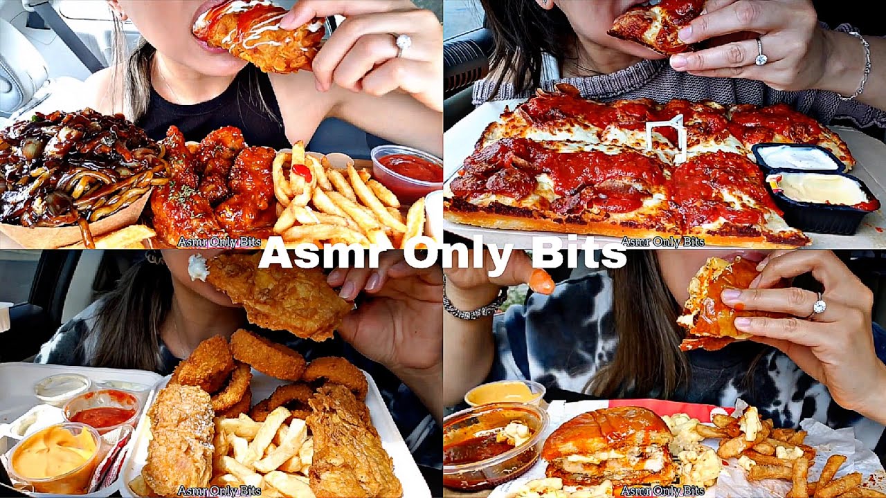 ASMR Twilight ASMR Compilation//Compilation///no talking///Bites only////asmr Mukbang//asmr food