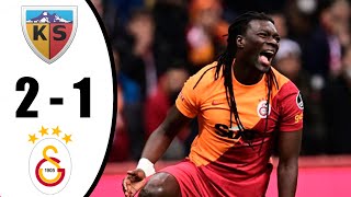 Kayserispor Vs Galatasaray 2-1 Maç Özeti Süper Li̇g 20222023