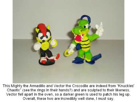 Video Game Clay Figure Models 4