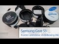 Samsung Gear S3 classic und Gear S3 frontier Unboxing und Lieferumfang deutsch 4k