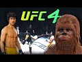 Bruce Lee vs. Chewbacca (EA sports UFC 4)