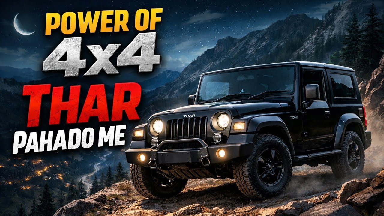 जब thar pahunchi Pahado mai 🔥 Pahadon Ki Sabse Mushkil Drive | Extreme Car Driving Simulator