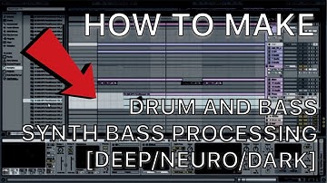 Creating Drum and Bass synth bass in Ableton Live tutorial #005