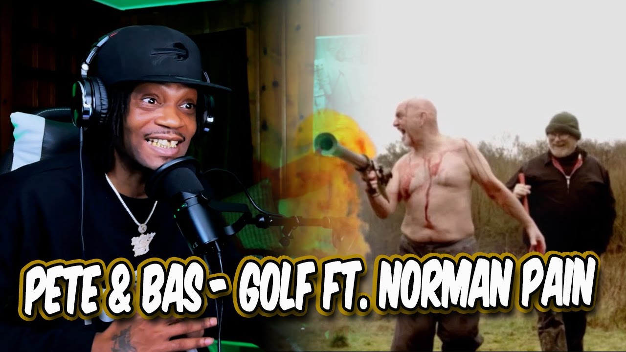 HoodFacts TV Reacts to Pete & Bas - Golf ft. Norman Pain