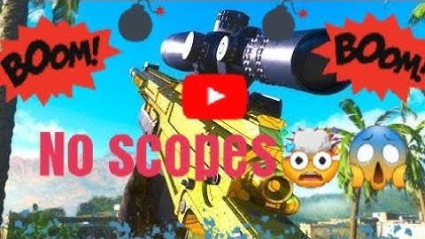 No Scopes and slow motion Quick scopes (Damascus sniper AX-50)