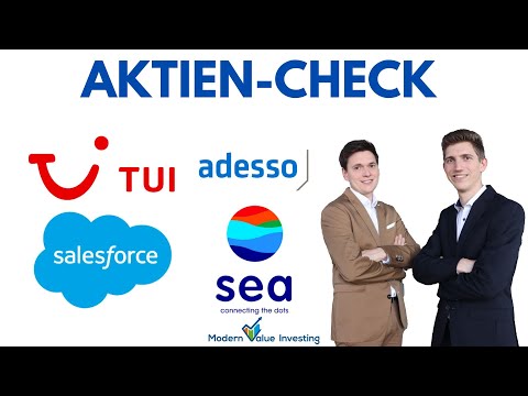 Ist TUI ein Schnäppchen? Außerdem Adesso, Salesforce und SEA Ltd. im Aktien-Check von MVI