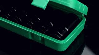 1/2Inch Drive Hex Impact Socket Set 10-Piece Deep Socket Metric Sizes 10-24mm Carbon Steel