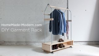 More closet space is always a good thing. In this episode Ben Uyeda shows how to build a home for your clothes out of EMT conduit