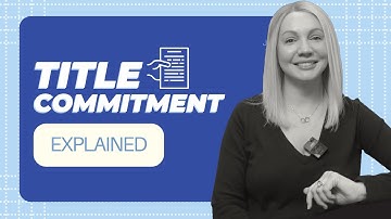 Understanding Title Commitment at closing