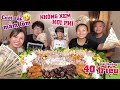 Chiêu đãi Vc bà Nhân mâm bún đậu cùng 7 loại mắm & Giải thưởng 40triệu cho ng ngừng ăn cuối cùng