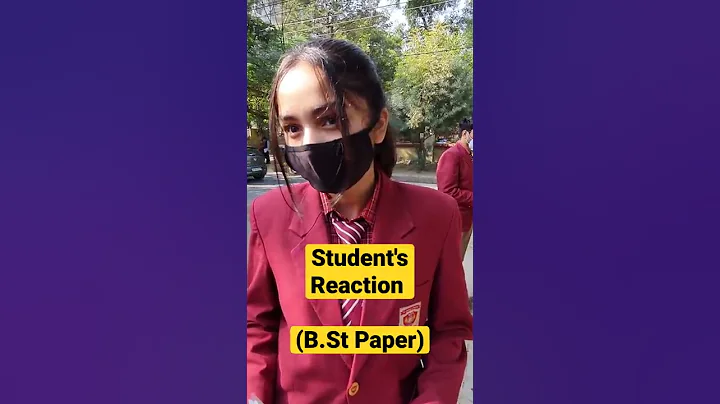 Student's reaction B.St paper 🤗🤗 #BusinessStudies - DayDayNews