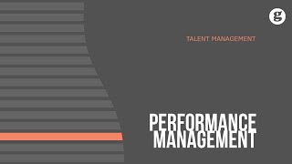Performance Management