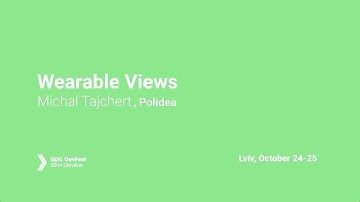 Michal Tajchert - Wearables Views