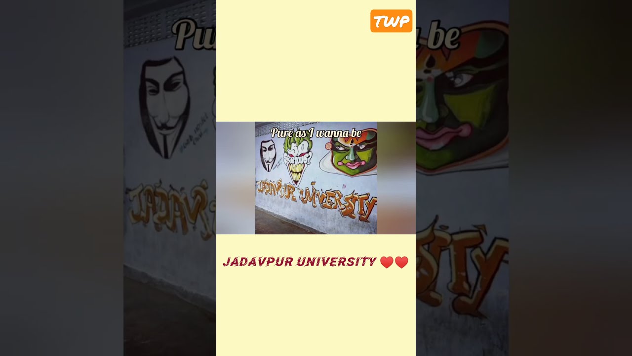 JADAVPUR UNIVERSITY ♥️♥️ || As warm as the sun || 