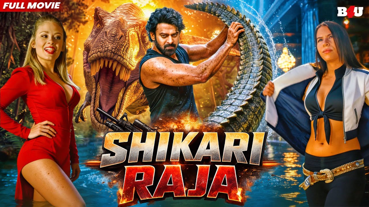 SHIKARI RAJA (HD) - BLOCKBUSTER ACTION HINDI DUBBED MOVIE - BADLA DINOSAUR KA HINDI DUBBED MOVIE