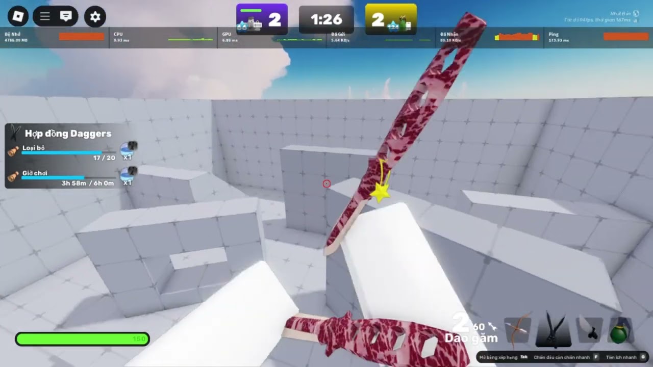 chơi thăng bị kêu hack | rivals