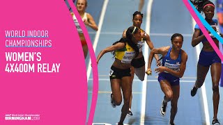 Women's 4x400m Relay | World Indoor Championships Birmingham 2018