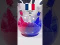 🇫🇷 Satisfying France Flag Color Mix in Water 🌊 Trending Ink Drop Art | Must-Watch! #shorts #asmr