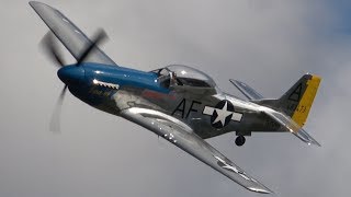 4Kᵁᴴᴰ P-51 MUSTANG - AWESOME LOUD WHISTLE SOUND !!