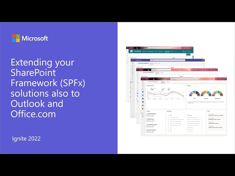 Extending your SharePoint Framework (SPFx) solutions also to Outlook and Office.com