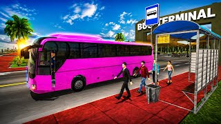 Euro Coach Bus Simulator 2020: City Bus Driving Games - Android Gameplay screenshot 3