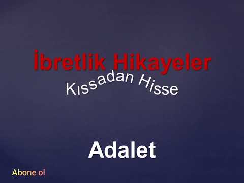 SESLİ #Adalet #Dini #Hikayeler #İbretlik-Kıssadan Hisse-hikaye dinle-kısa dini hikayeler #bilgitv