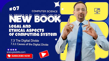 Unit | 7 | Digital Divide & Its Causes | Computer Science and Entrepreneurship | ICS 11th Class 2025